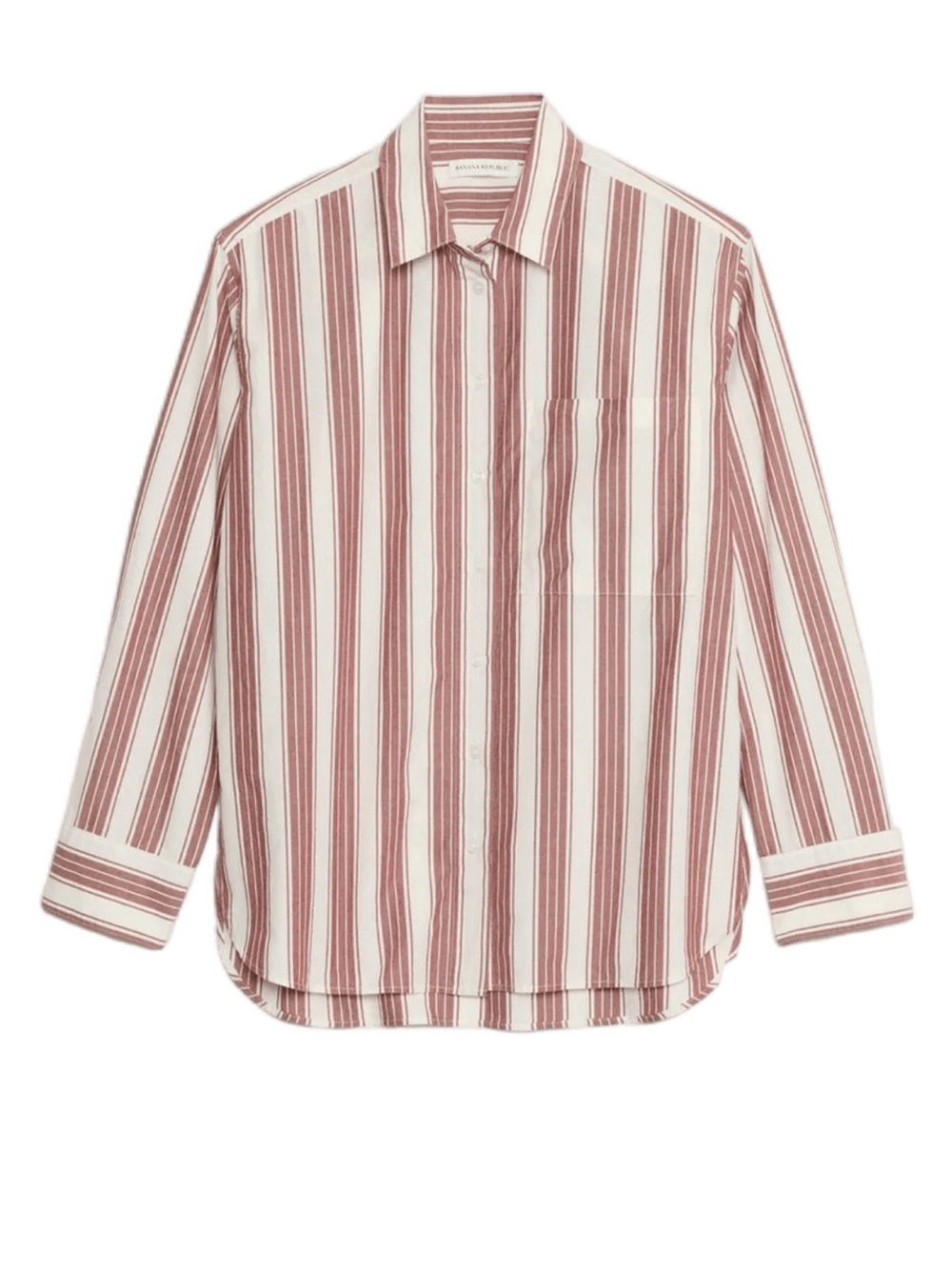 Banana Republic oversized Shirt - Red & White